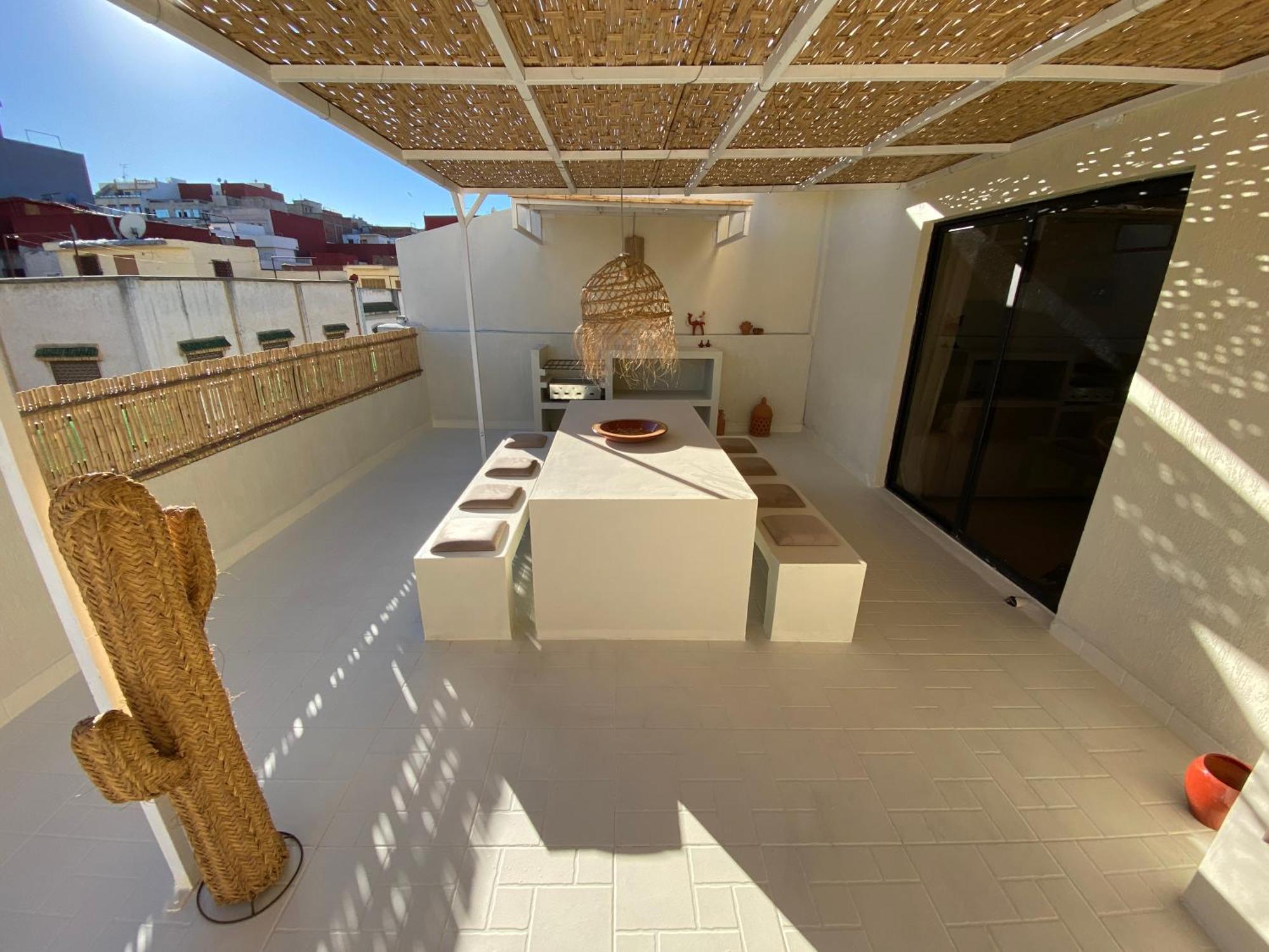 Magnificent Apartment With Private Rooftop Terrace Ταγγέρη Εξωτερικό φωτογραφία