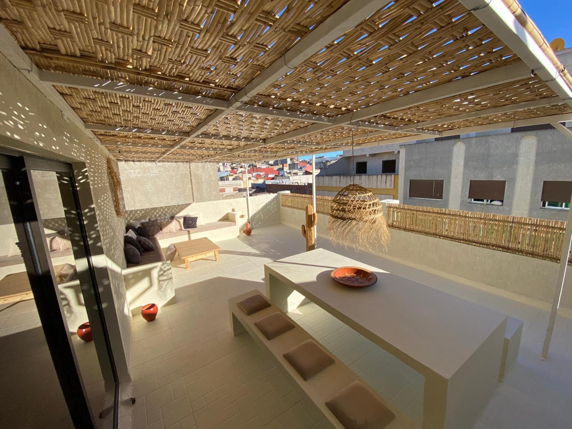 Magnificent Apartment With Private Rooftop Terrace Ταγγέρη Εξωτερικό φωτογραφία